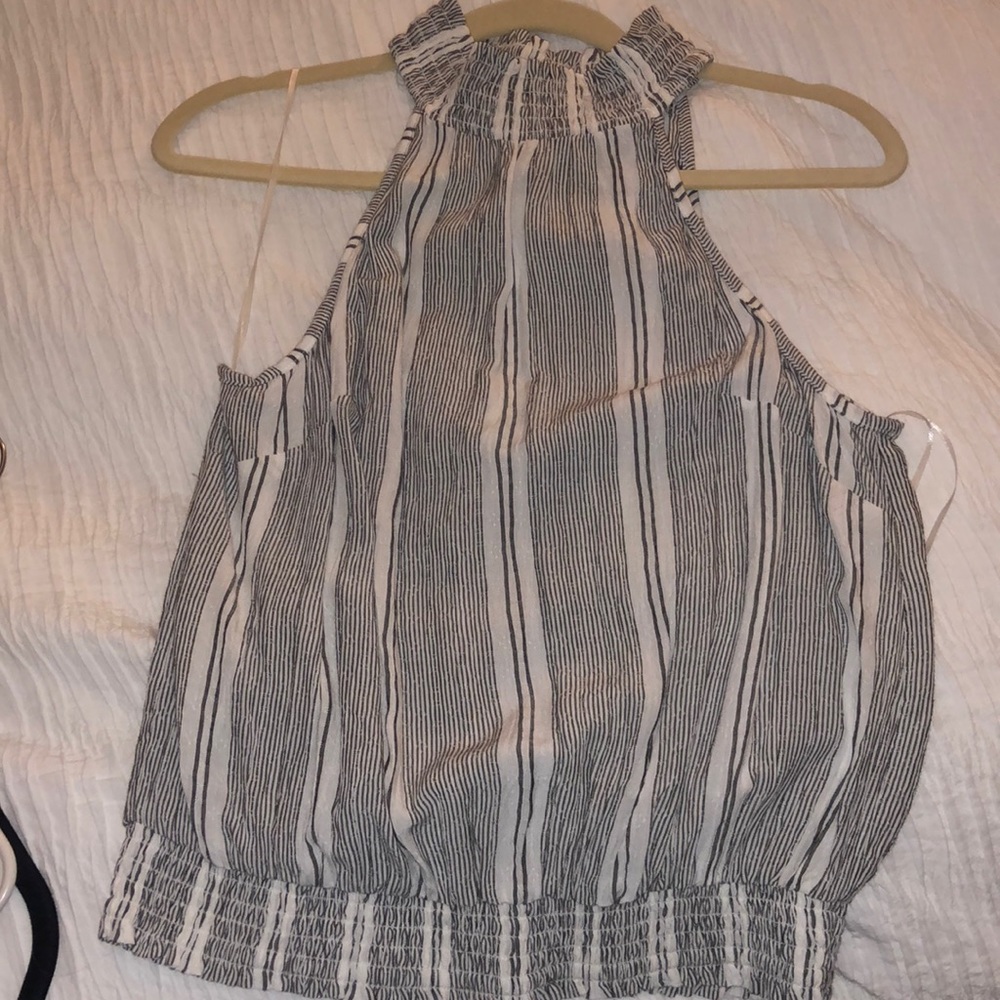 Stripped high neck tank